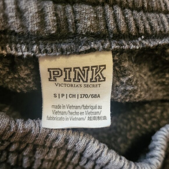 2 for 1 PINK Victoria's Secret Grey and Dark Grey Sweatpants Women's Small - Picture 6 of 6